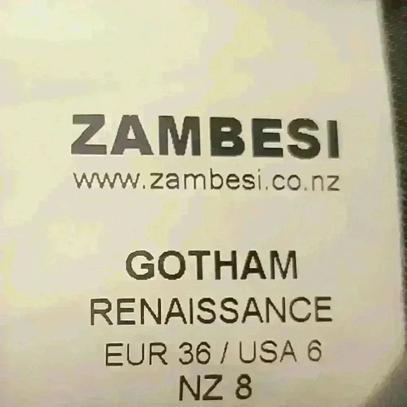 Zambesi New Zealand Gotham Renaissance Quilted Rayon Lined Trench Zip Jacket. - Picture 7 of 10